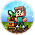 Capa Mini Painel Sublimado - Minecraft - Imagem 1