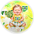 Capa Painel Redondo Sublimado - Brasil Copa do Mundo Baby - Imagem 1