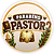 Capa Painel Redondo Sublimado - Pastor - Imagem 1
