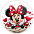 Capa Painel Redondo Sublimado - Minnie - Imagem 1