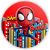 Capa Painel Redondo Sublimado - Herois Homem Aranha - Imagem 1