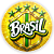 Capa Painel Redondo Sublimado - Copa do Mundo Brasil - Imagem 1