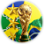 Capa Painel Redondo Sublimado - CBF Copa do Mundo Brasil - Imagem 1