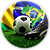 Capa Painel Redondo Sublimado - Copa do Mundo Brasil - Imagem 1