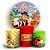 Capas Painel Redondo e Trio Cilindro Sublimado - Fazendinha do Zenom - Imagem 1