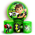 Capas Painel Redondo e Trio Cilindro Sublimado - Ben 10 - Imagem 1
