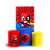 Capas Faixa Lateral e Trio Cilindro Sublimado Vest Facil - Herois Homem Aranha - Imagem 1