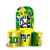 Capas Faixa Lateral e Trio Cilindro Sublimado Vest Facil - CBF Copa do Mundo Brasil - Imagem 1