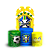 Capas Faixa Lateral e Trio Cilindro Sublimado Vest Facil - CBF Copa do Mundo Brasil - Imagem 1