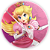 Capa Mini Painel Sublimado - Princesa Peach - Imagem 1