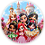 Capa Painel Redondo Sublimado - Princesas - Imagem 1
