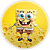 Capa Painel Redondo Sublimado - Bob Esponja - Imagem 1