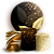 Capas Painel Redondo e Trio Cilindro Sublimado - Glitter - Imagem 1