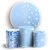 Capas Painel Redondo e Trio Cilindro Sublimado - Glitter - Imagem 1