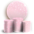 Capas Painel Redondo e Trio Cilindro Sublimado - Glitter - Imagem 1
