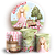 Capas Painel Redondo e Trio Cilindro Sublimado - Picnic - Imagem 1
