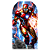 Capa Faixa Lateral Sublimado - Homem de Ferro - Imagem 1