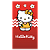 Capa Faixa Lateral Sublimado - Hello Kitty - Imagem 1