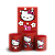 Capas Faixa Lateral e Trio Cilindro Sublimado Veste Fácil - Hello Kitty - Imagem 1