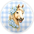 Capa Mini Painel Sublimado - Cavalo - Imagem 1
