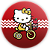 Capa Mini Painel Sublimado - Hello Kitty - Imagem 1