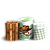 Capas Trio Cilindro Sublimado Veste Fácil - Fazendinha - Imagem 1