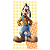 Capa Faixa Lateral Sublimado - Fazendinha Mickey e Minnie - Imagem 1