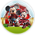 Capa Painel Redondo Sublimado - Fazendinha Mickey e Minnie - Imagem 1