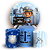 Capas Painel Redondo e Trio Cilindro Sublimado - Policia - Imagem 1