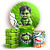 Capas Painel Redondo e Trio Cilindro Sublimado - Hulk - Imagem 1