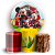 Capas Painel Redondo e Trio Cilindro Sublimado - Fazendinha Mickey e Minnie - Imagem 1