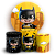 Capas Painel Redondo e Trio Cilindro Sublimado - Batman Baby - Imagem 1