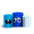 Capas Trio Cilindro Sublimado Veste Fácil - Policia - Imagem 1