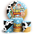 Capas Painel Redondo e Trio Cilindro Sublimado - Toy Story - Imagem 1