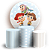 Capas Painel Redondo e Trio Cilindro Sublimado - Toy Story - Imagem 1