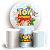 Capas Painel Redondo e Trio Cilindro Sublimado - Toy Story - Imagem 1