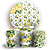 Capas Painel Redondo e Trio Cilindro Sublimado - Limao Siciliano - Imagem 1