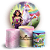 Capas Painel Redondo e Trio Cilindro Sublimado - Academia Unicornio - Imagem 1