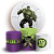Capas Painel Redondo e Trio Cilindro Sublimado - Herois Hulk - Imagem 1