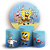Capas Painel Redondo e Trio Cilindro Sublimado - Bob Esponja - Imagem 1