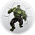 Capa Painel Redondo Sublimado - Herois Hulk - Imagem 1