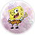 Capa Painel Redondo Sublimado - Bob Esponja - Imagem 1