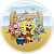 Capa Mini Painel Sublimado - Bob Esponja - Imagem 1