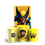 Capas Faixa Lateral e Trio Cilindro Sublimado Veste Fácil - Wolverine - Imagem 1