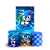 Capas Faixa Lateral e Trio Cilindro Sublimado Veste Fácil - Sonic - Imagem 1
