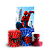 Capas Faixa Lateral e Trio Cilindro Sublimado Veste Fácil - Homem Aranha - Imagem 1