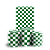 Capas Faixa Lateral e Trio Cilindro Sublimado Veste Fácil - Xadrez - Imagem 1