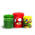 Capas Trio Cilindro Sublimado Veste Fácil - Super Mario - Imagem 1
