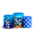 Capas Trio Cilindro Sublimado Veste Fácil - Sonic - Imagem 1