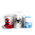 Capas Trio Cilindro Sublimado Veste Fácil - Homem Aranha - Imagem 1